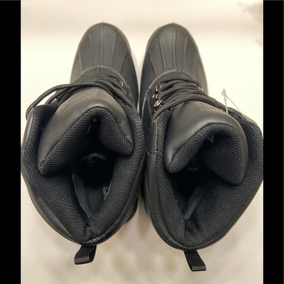 NEW Fila Weathertech Men's Extreme Waterproof Duck Boots Black 9.5-12 - Picture 3 of 9